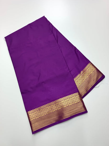 SEMI CREPE SILK SAREE - B S CHANNABASAPPA & SONS