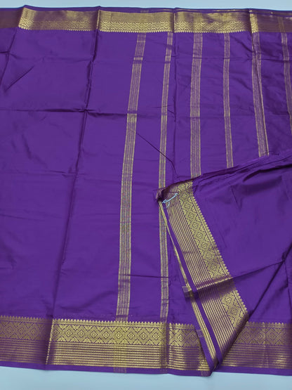 SEMI CREPE SILK SAREE - B S CHANNABASAPPA & SONS