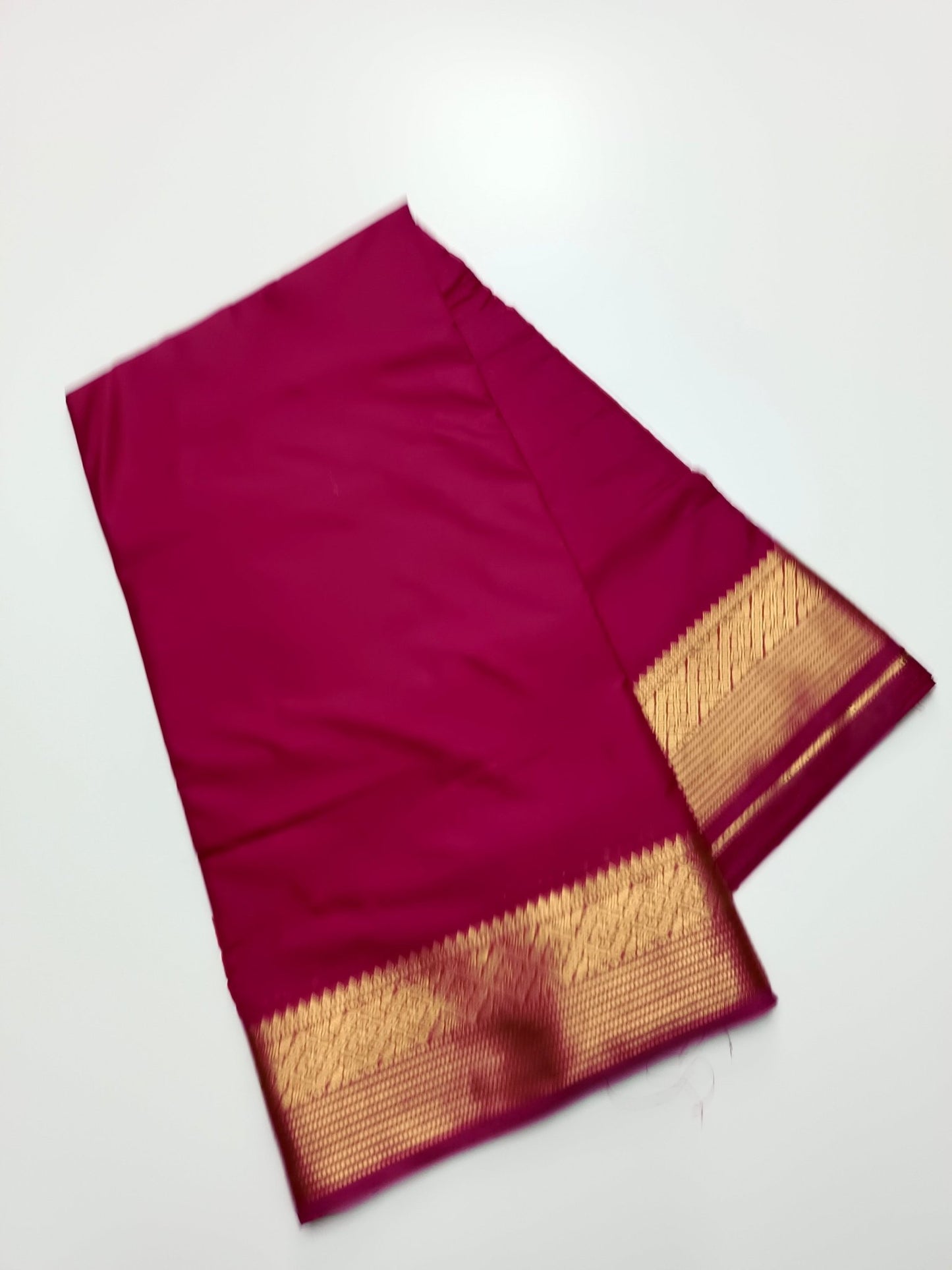 SEMI CREPE SILK SAREE - B S CHANNABASAPPA & SONS