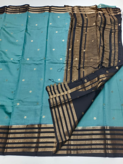 FANCY MALBARI SILK SAREE - B S CHANNABASAPPA & SONS