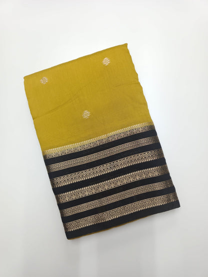 FANCY MALBARI SILK SAREE - B S CHANNABASAPPA & SONS