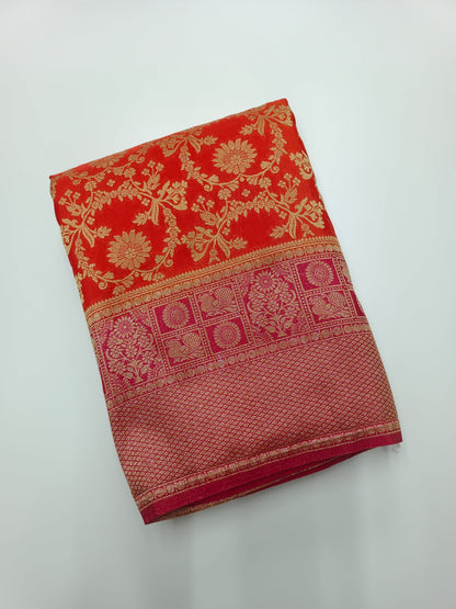 FANCY CHIFFON SAREE - B S CHANNABASAPPA & SONS