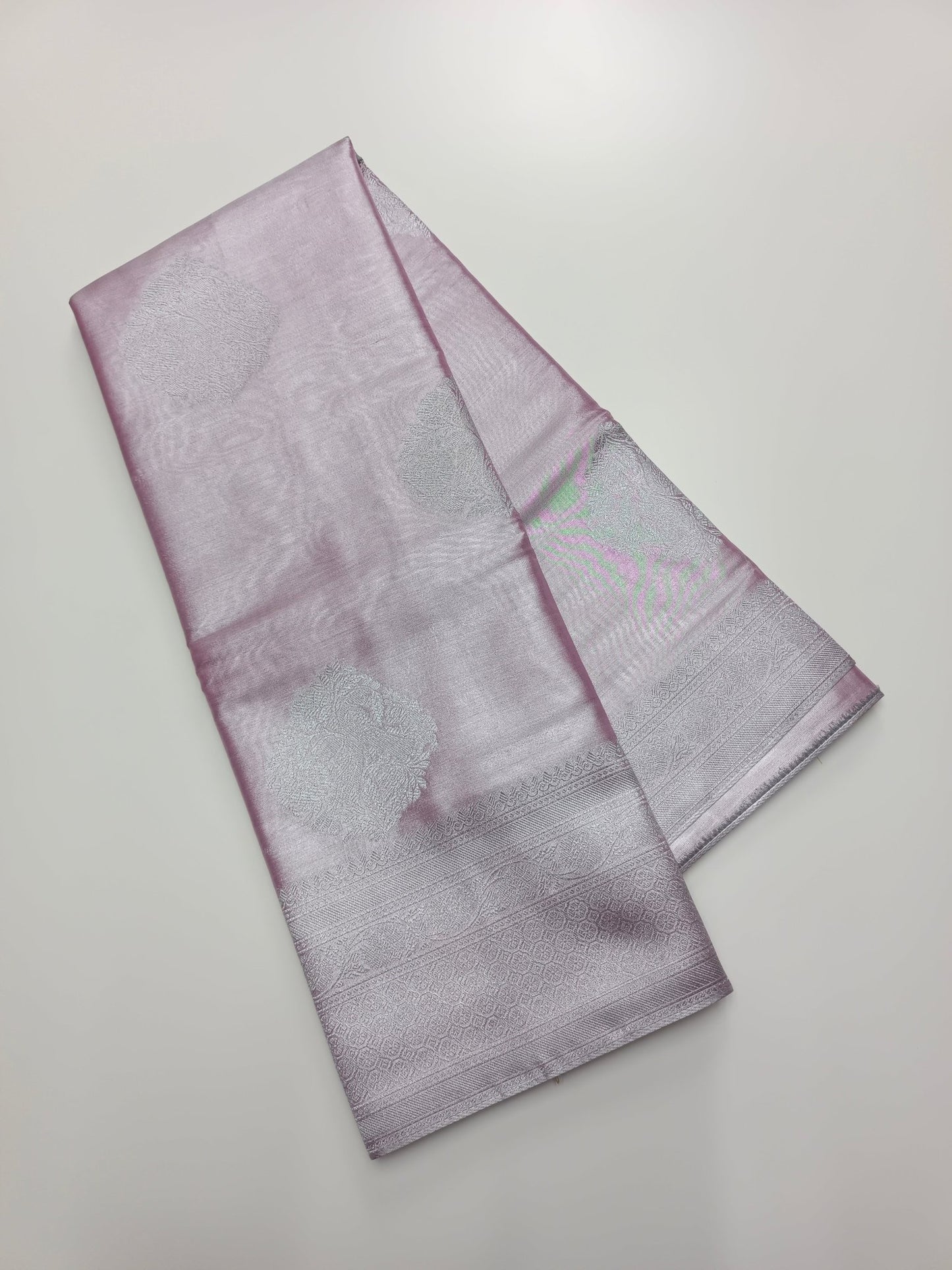 FANCY TISSUE SAREE - B S CHANNABASAPPA & SONS