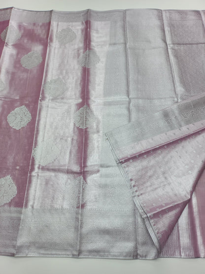 FANCY TISSUE SAREE - B S CHANNABASAPPA & SONS