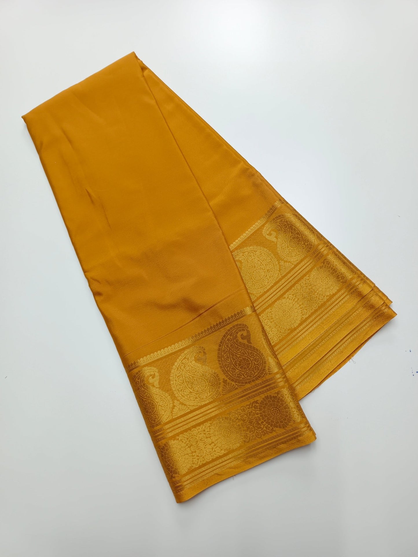 SEMI CREPE SILK SAREE - B S CHANNABASAPPA & SONS
