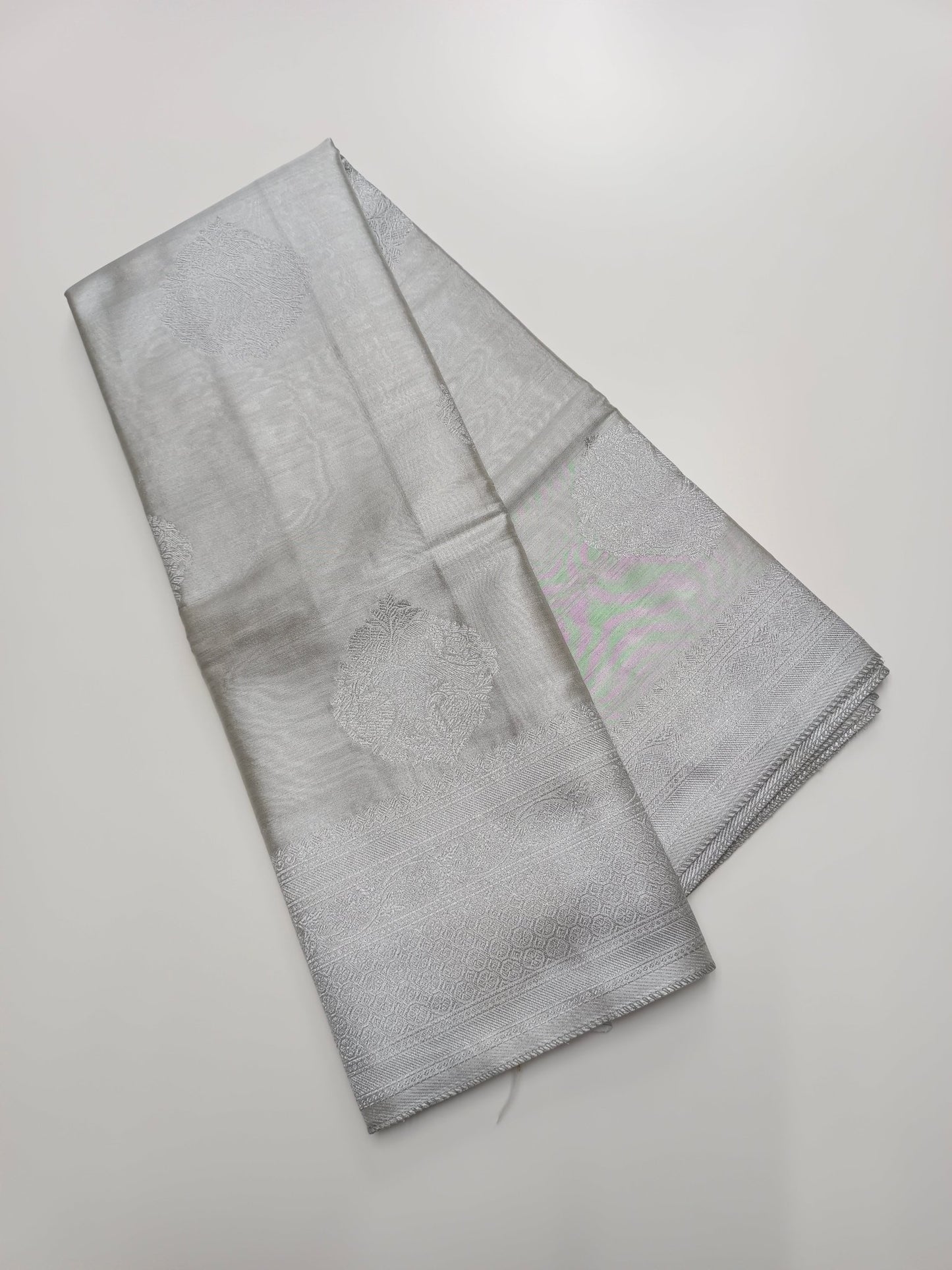 FANCY TISSUE SAREE - B S CHANNABASAPPA & SONS