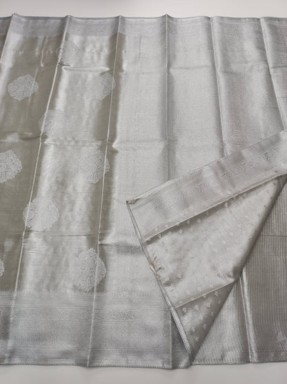 FANCY TISSUE SAREE - B S CHANNABASAPPA & SONS