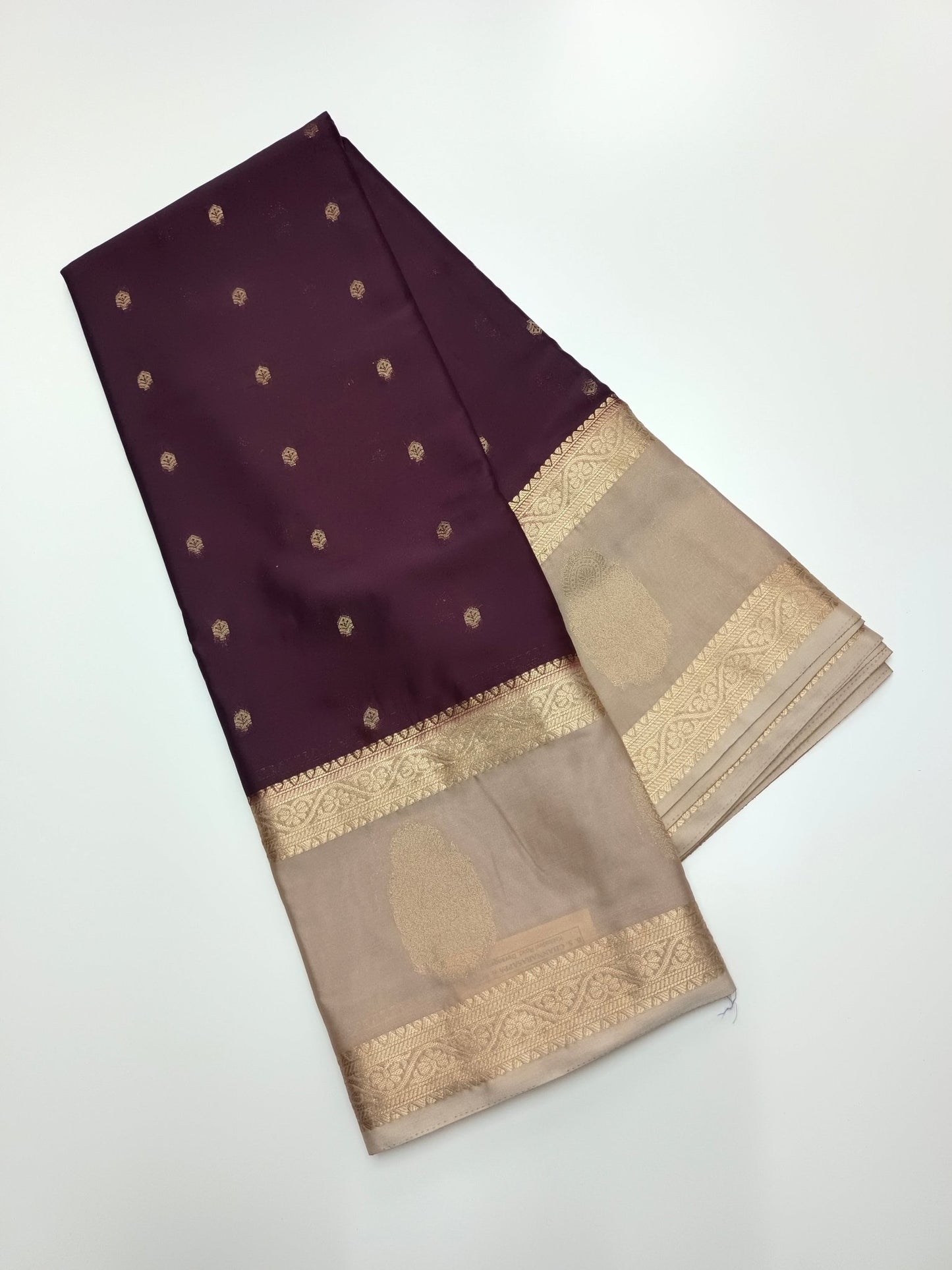 SEMI CREPE SILK SAREE - B S CHANNABASAPPA & SONS