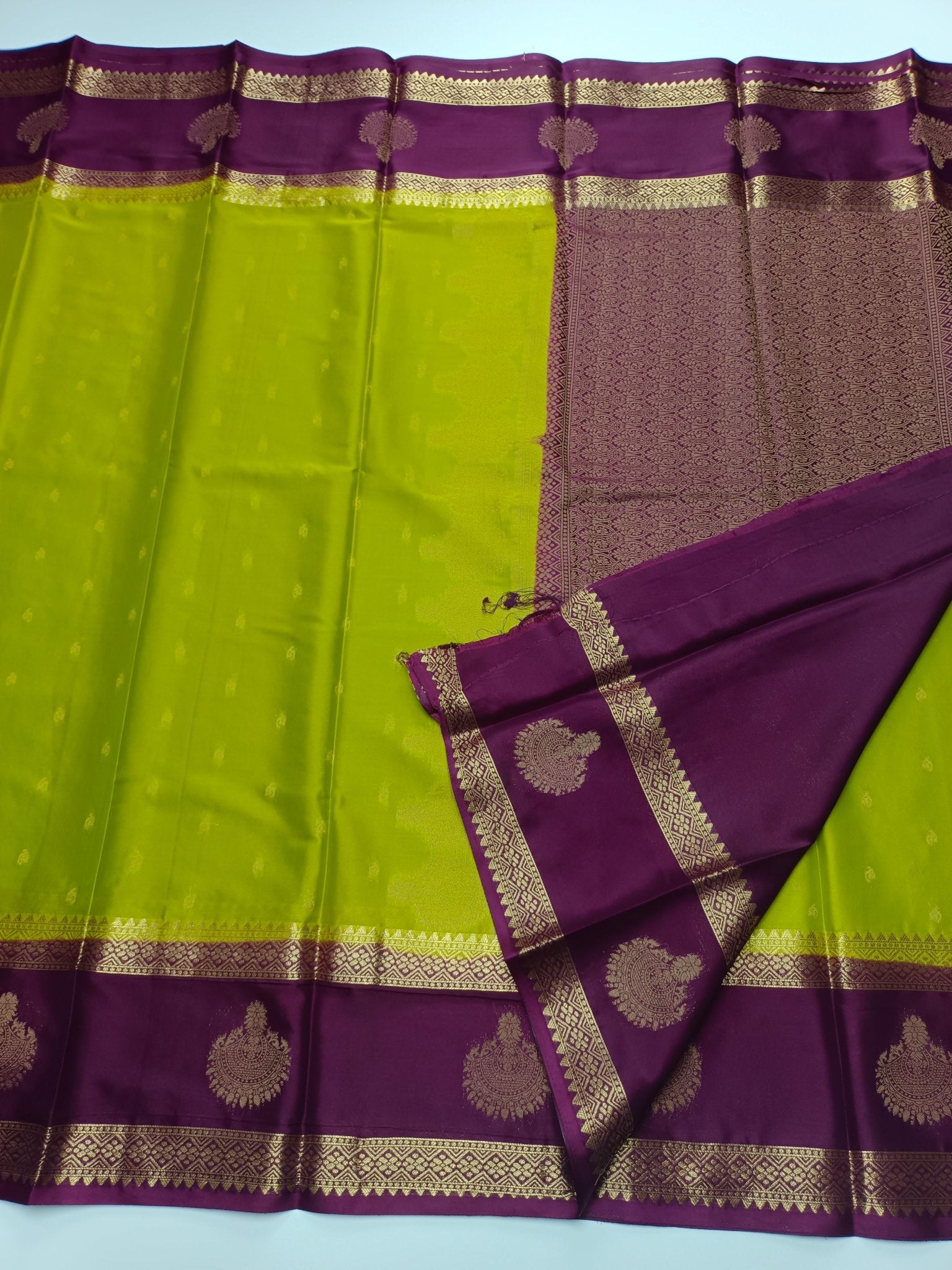 SEMI CREPE SILK SAREE - B S CHANNABASAPPA & SONS