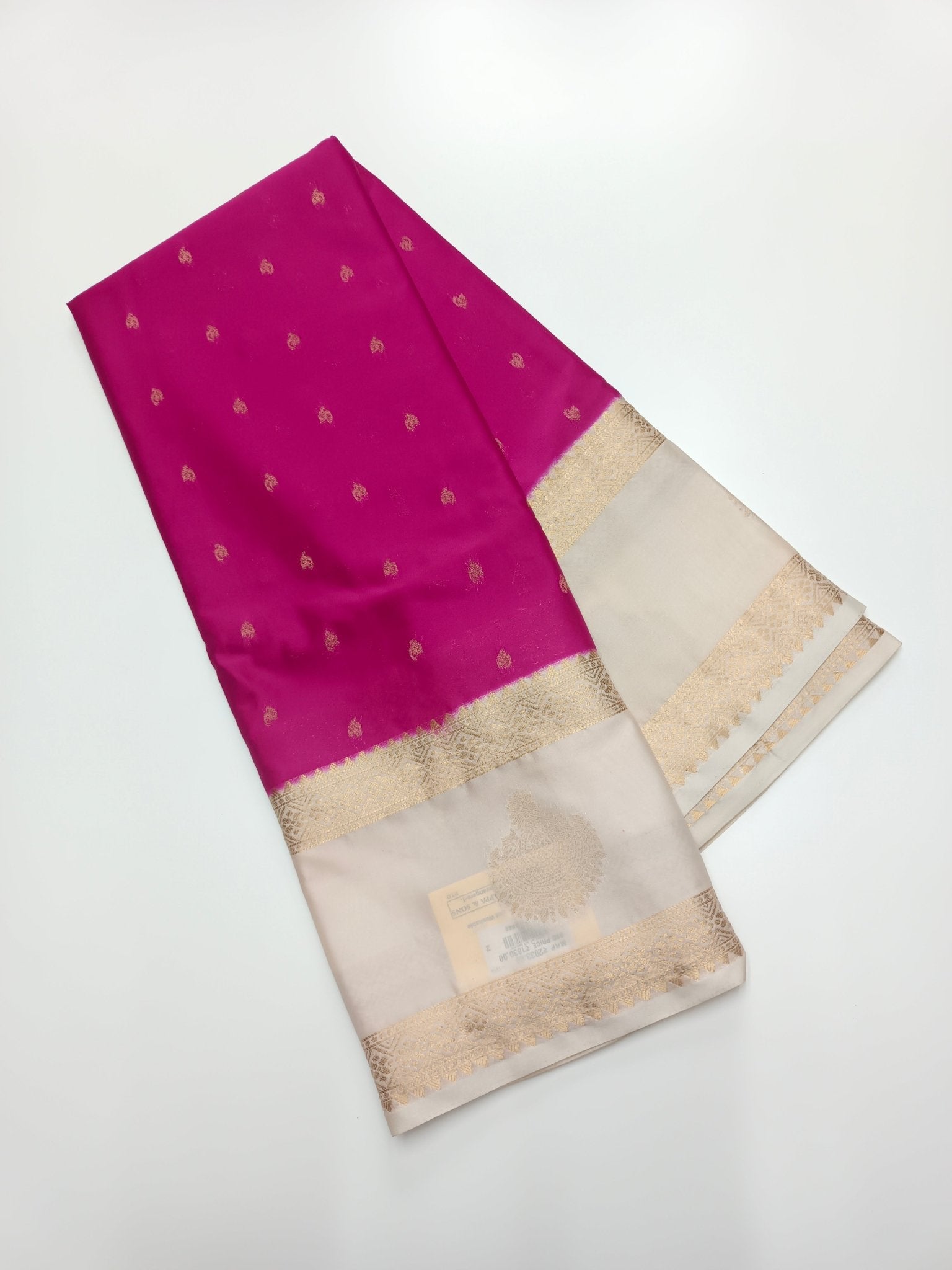 SEMI CREPE SILK SAREE - B S CHANNABASAPPA & SONS
