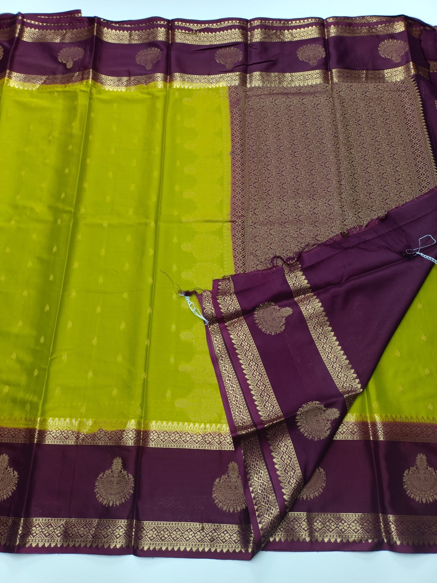 SEMI CREPE SILK SAREE - B S CHANNABASAPPA & SONS