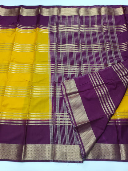 SEMI CREPE SILK SAREE - B S CHANNABASAPPA & SONS