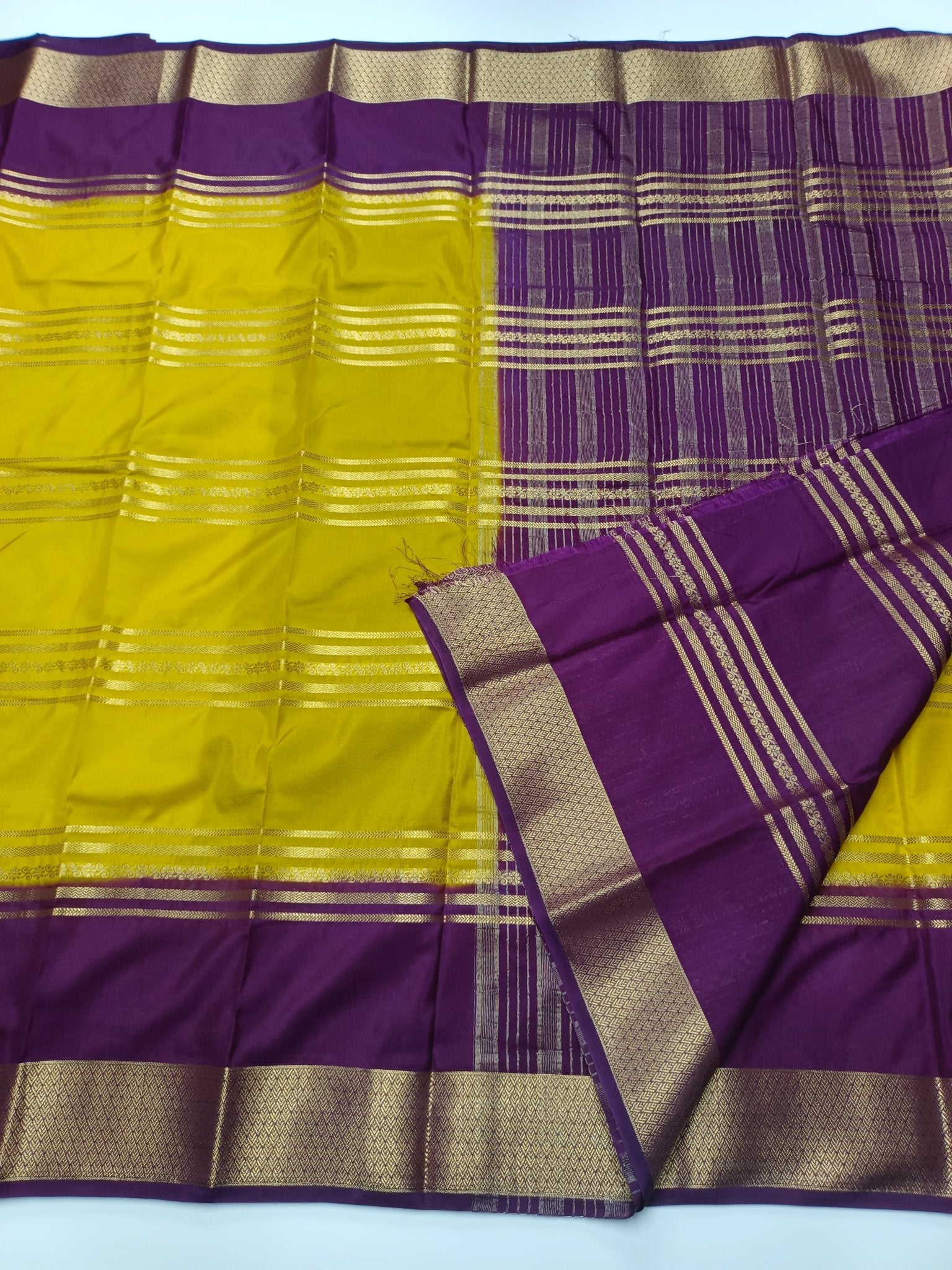 SEMI CREPE SILK SAREE - B S CHANNABASAPPA & SONS