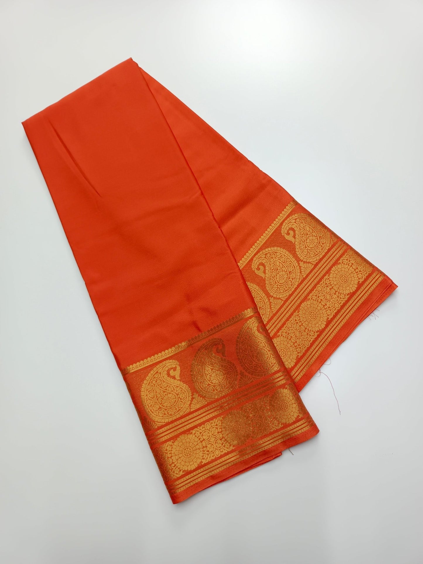 SEMI CREPE SILK SAREE - B S CHANNABASAPPA & SONS
