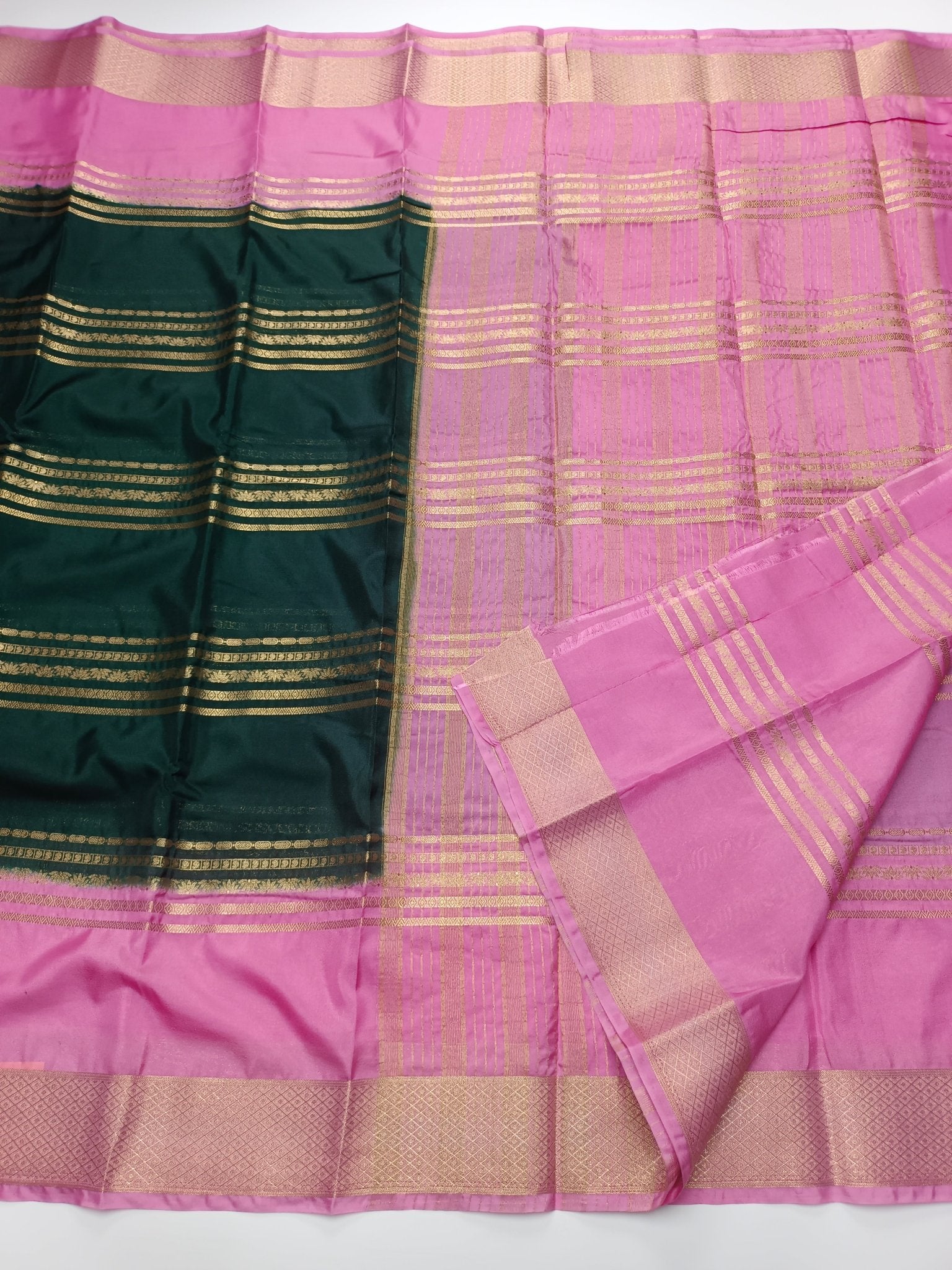 SEMI CREPE SILK SAREE - B S CHANNABASAPPA & SONS