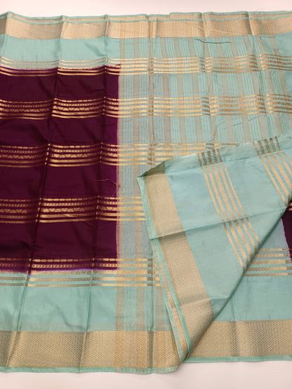 SEMI CREPE SILK SAREE - B S CHANNABASAPPA & SONS