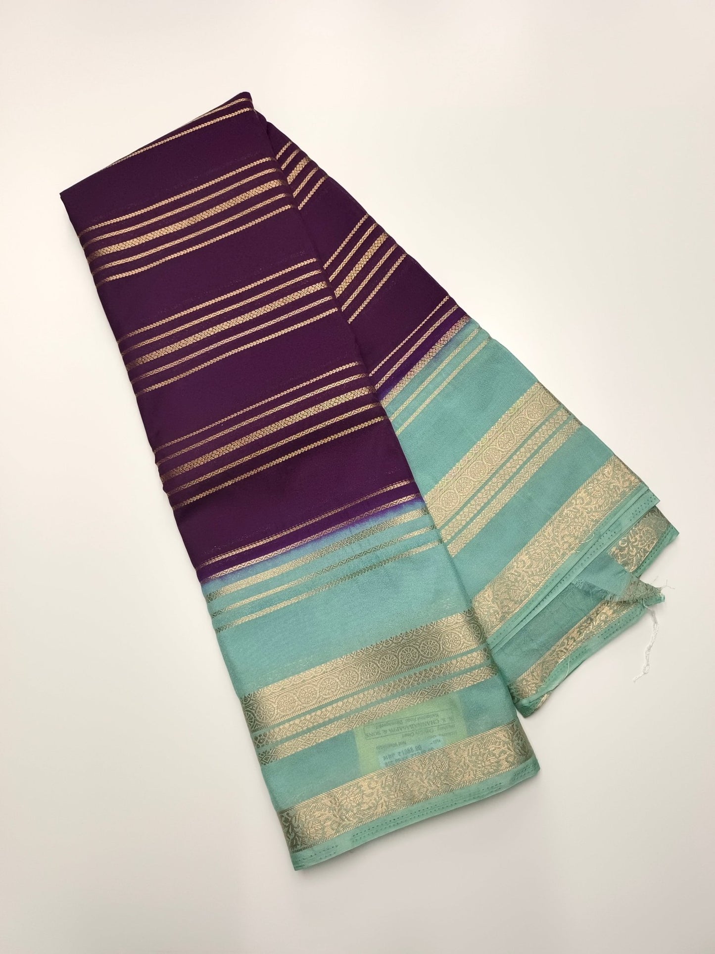 SEMI CREPE SILK SAREE - B S CHANNABASAPPA & SONS