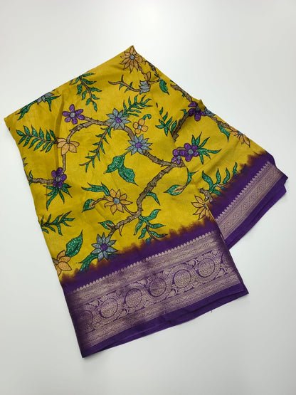 FANCY DOLA SILK SAREE - B S CHANNABASAPPA & SONS