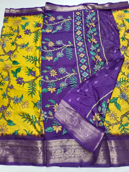 FANCY DOLA SILK SAREE - B S CHANNABASAPPA & SONS