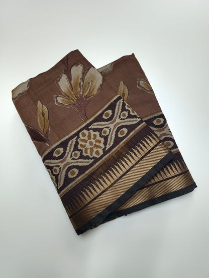 FANCY ASSAM COTTON SAREE - B S CHANNABASAPPA & SONS