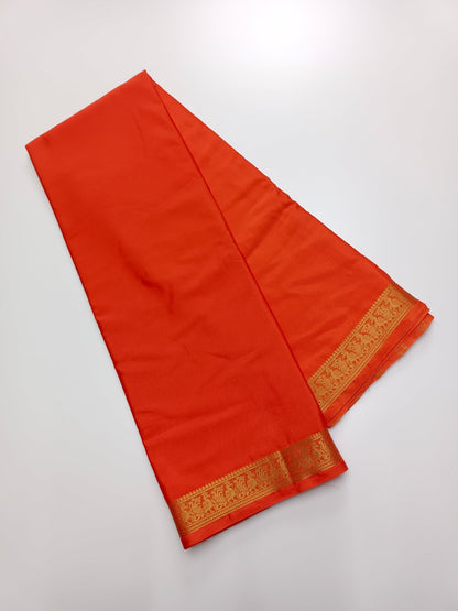 SEMI CREPE SILK SAREE - B S CHANNABASAPPA & SONS