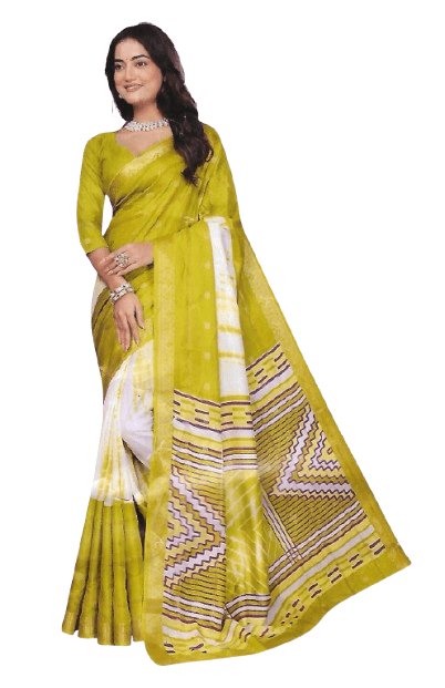 FANCY SYNTHETIC SAREE - B S CHANNABASAPPA & SONS