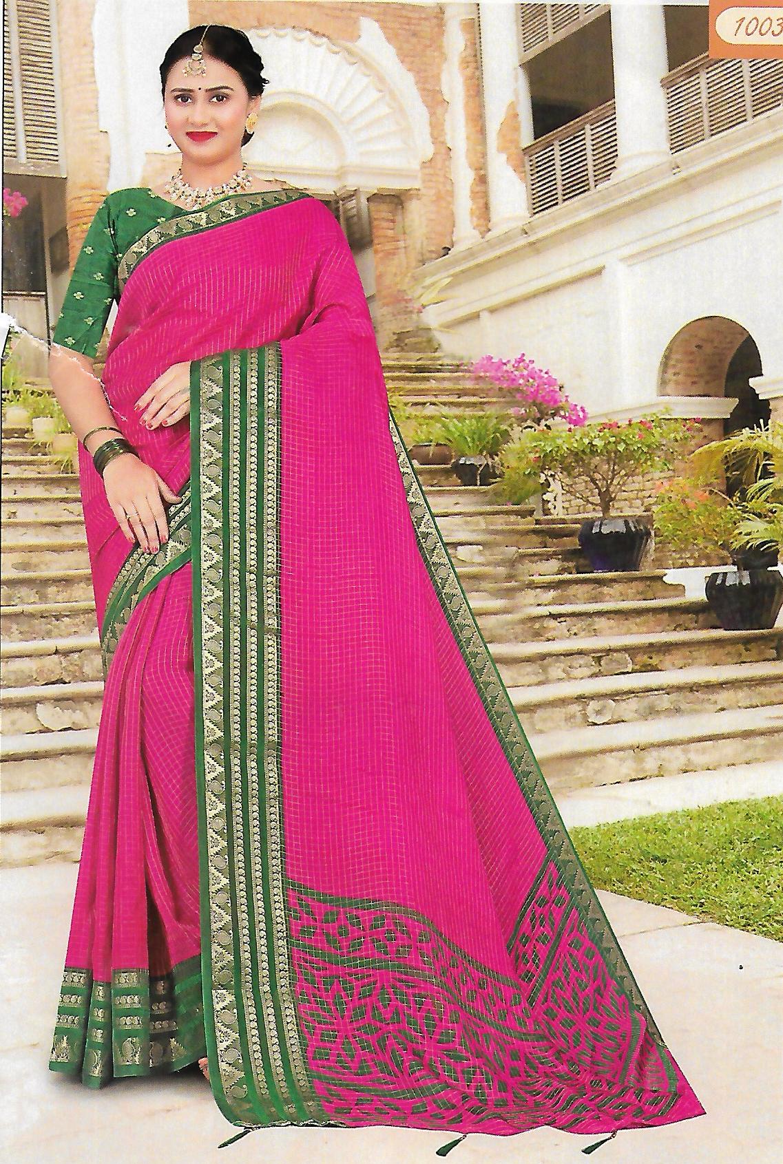 FANCY SYNTHETIC SAREE - B S CHANNABASAPPA & SONS