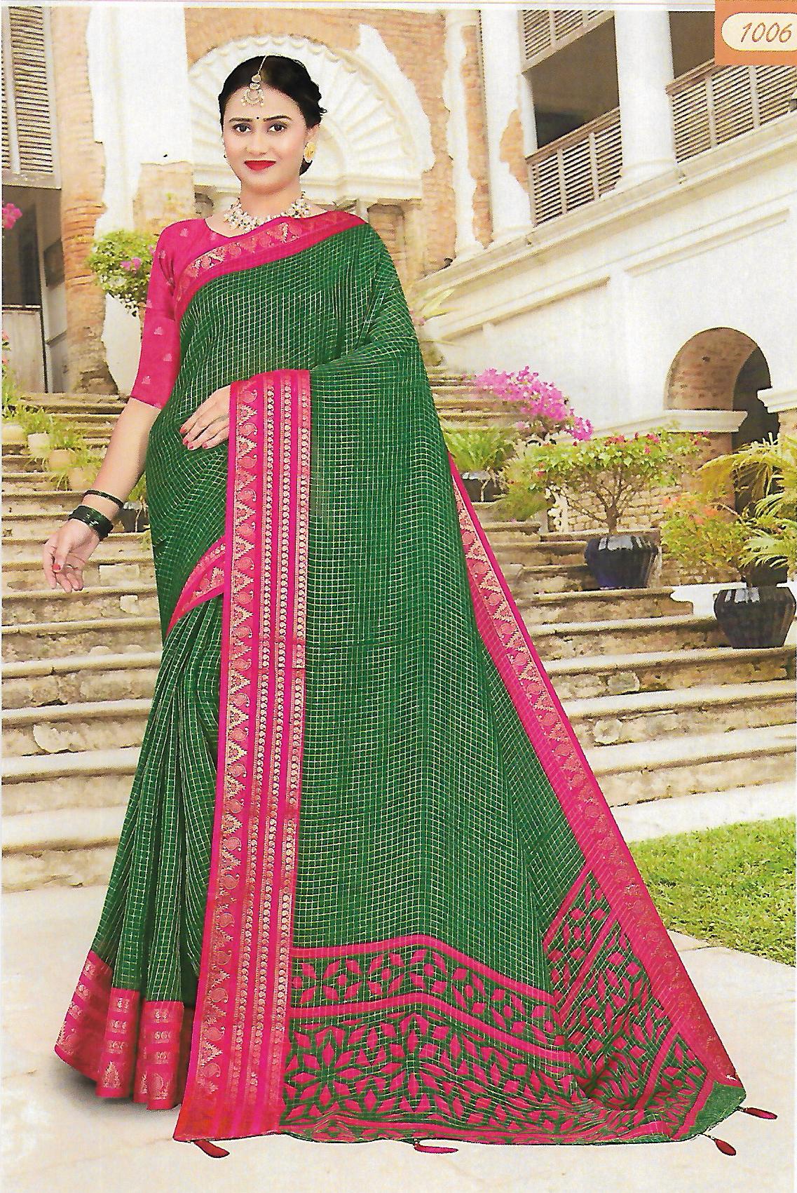FANCY SYNTHETIC SAREE - B S CHANNABASAPPA & SONS