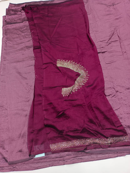 FANCY WORK SAREE - B S CHANNABASAPPA & SONS
