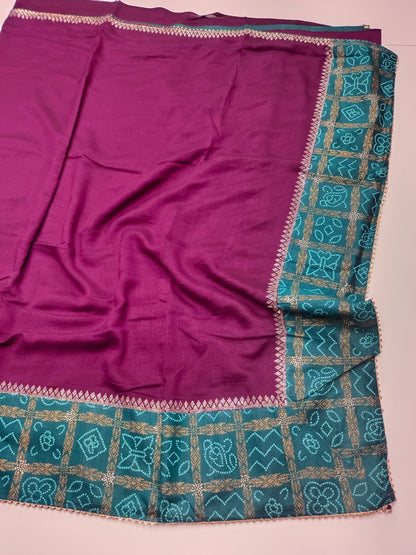 FANCY WORK SAREE - B S CHANNABASAPPA & SONS