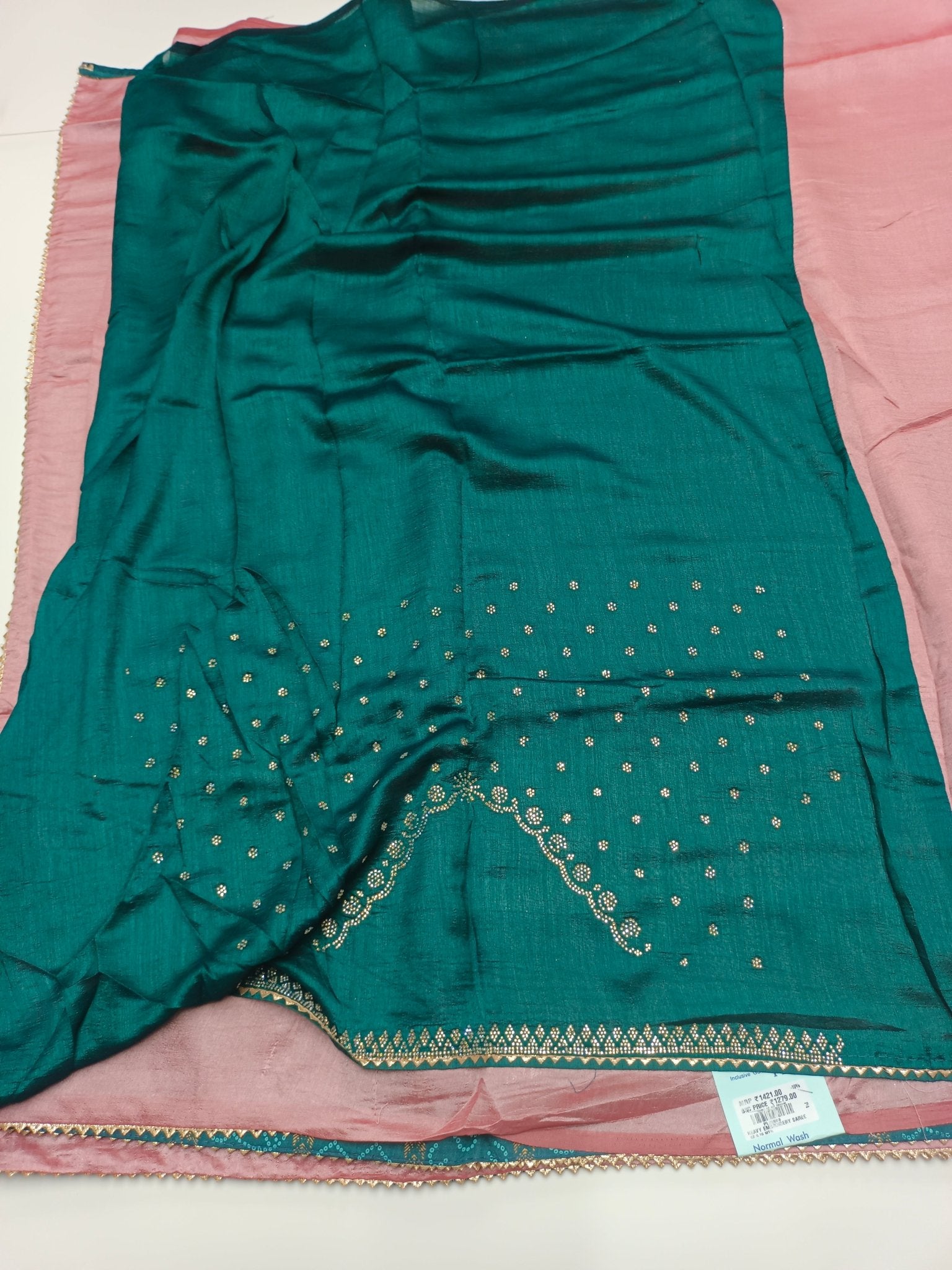 FANCY WORK SAREE - B S CHANNABASAPPA & SONS