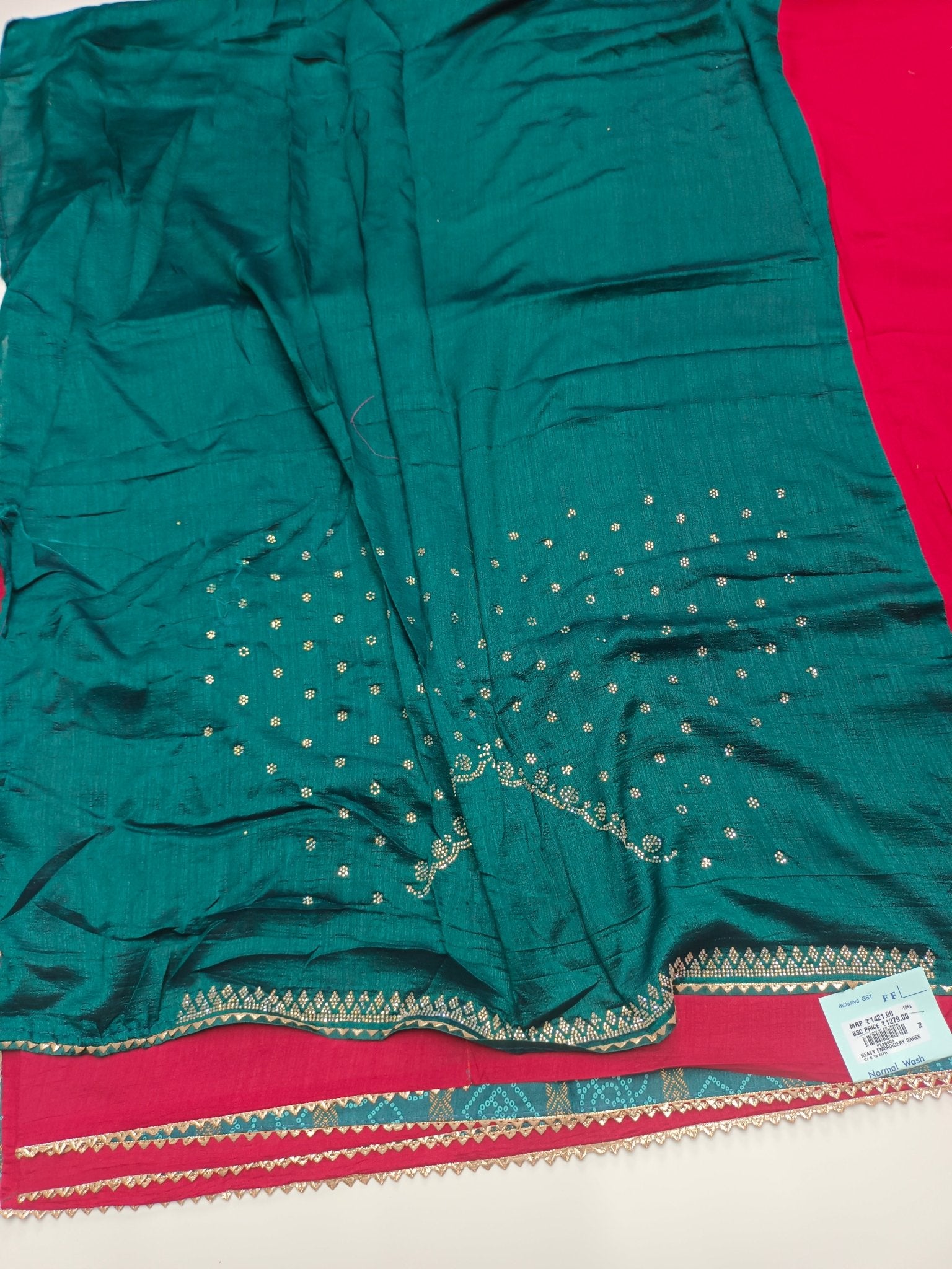 FANCY WORK SAREE - B S CHANNABASAPPA & SONS