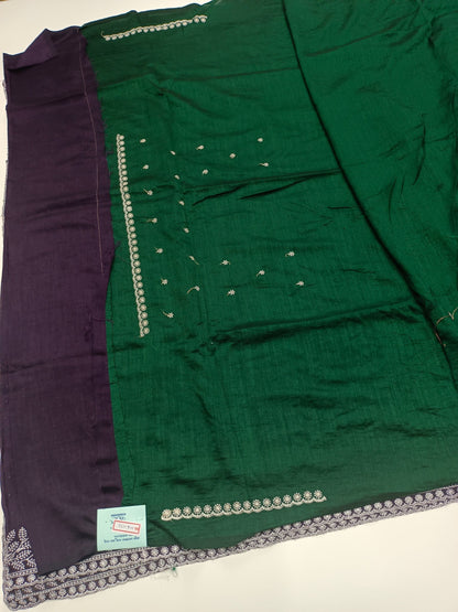 FANCY WORK SAREE - B S CHANNABASAPPA & SONS