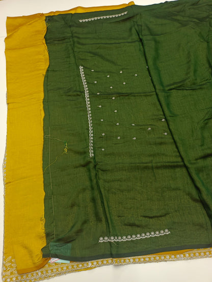 FANCY WORK SAREE - B S CHANNABASAPPA & SONS