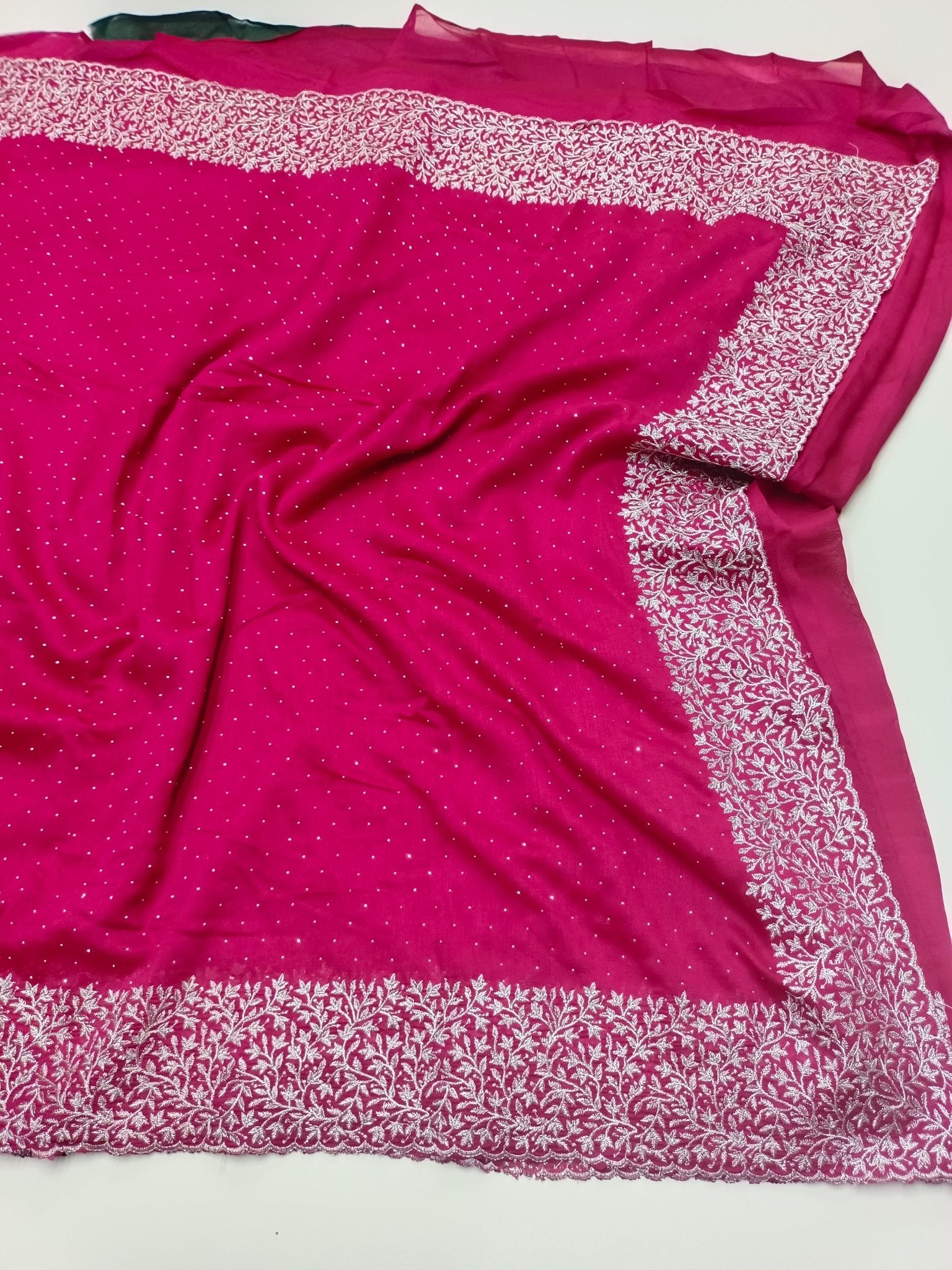 FANCY WORK SAREE - B S CHANNABASAPPA & SONS
