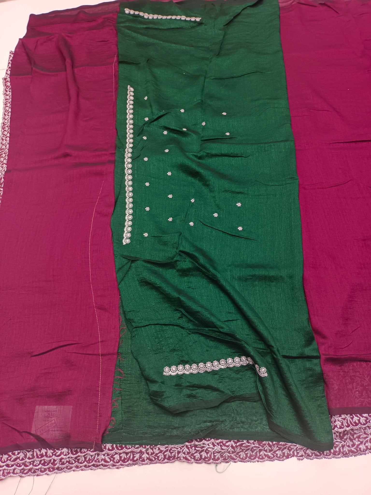 FANCY WORK SAREE - B S CHANNABASAPPA & SONS