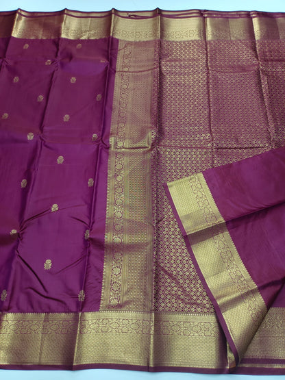 KANCHIPURAM SEMI SILK SAREE - B S CHANNABASAPPA & SONS