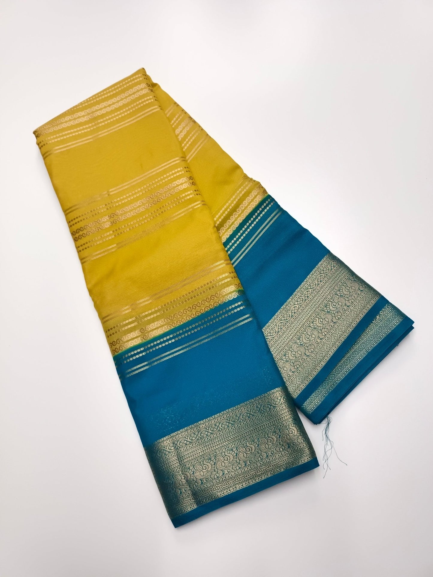 SEMI CREPE SILK SAREE - B S CHANNABASAPPA & SONS