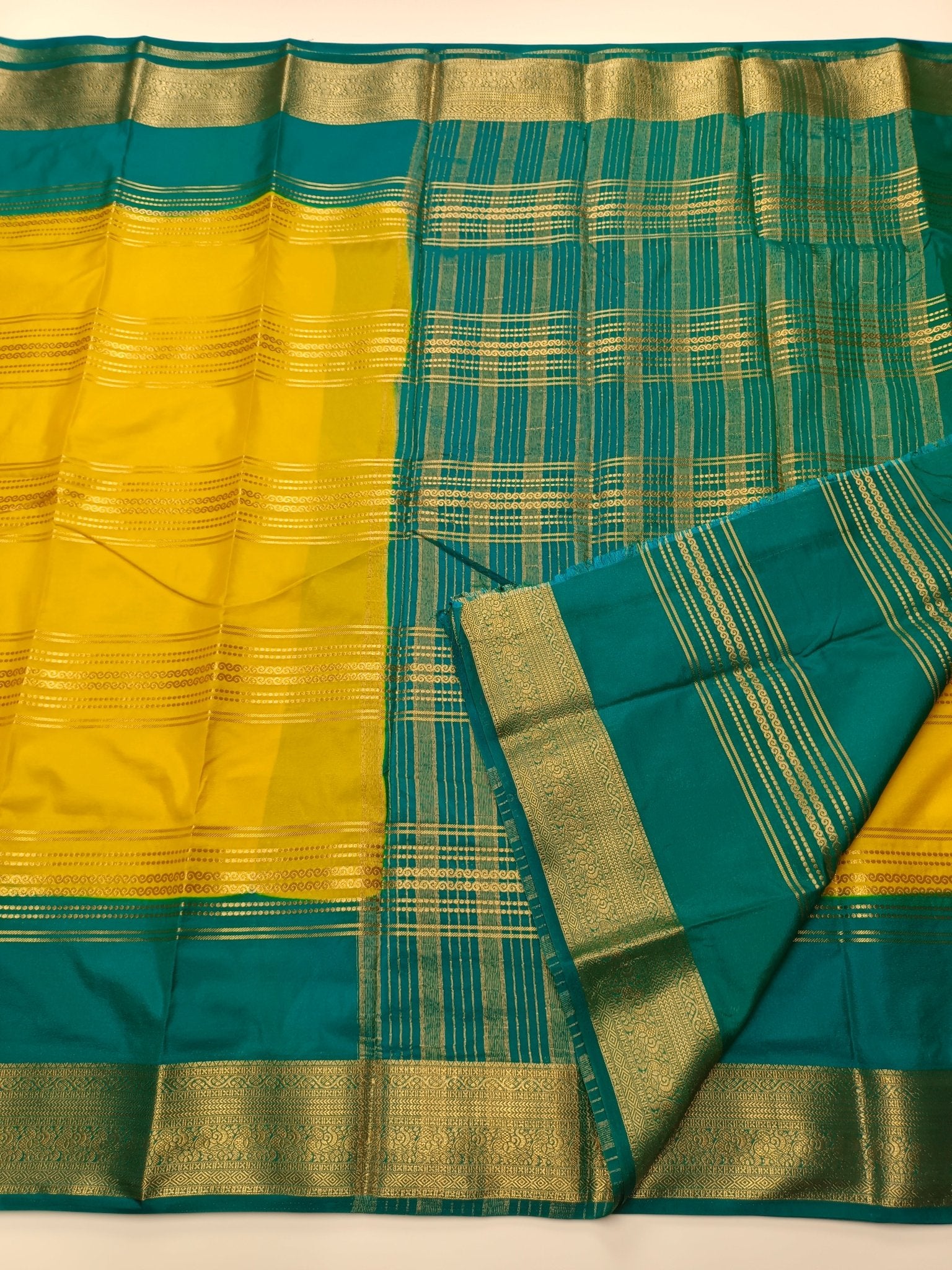 SEMI CREPE SILK SAREE - B S CHANNABASAPPA & SONS