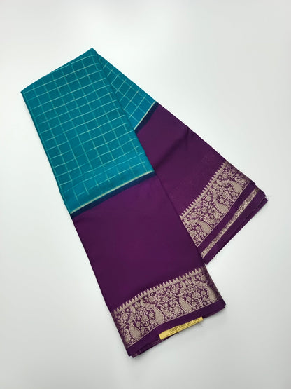 SEMI CREPE SILK SAREE - B S CHANNABASAPPA & SONS