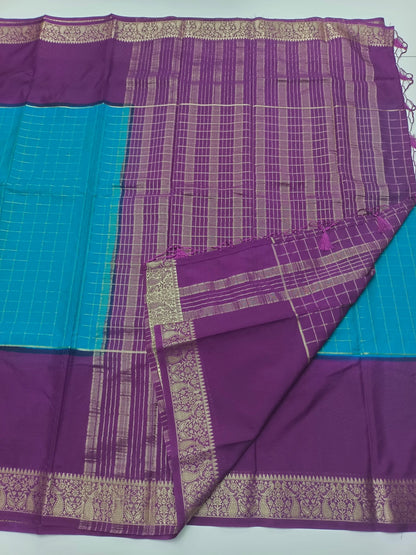 SEMI CREPE SILK SAREE - B S CHANNABASAPPA & SONS