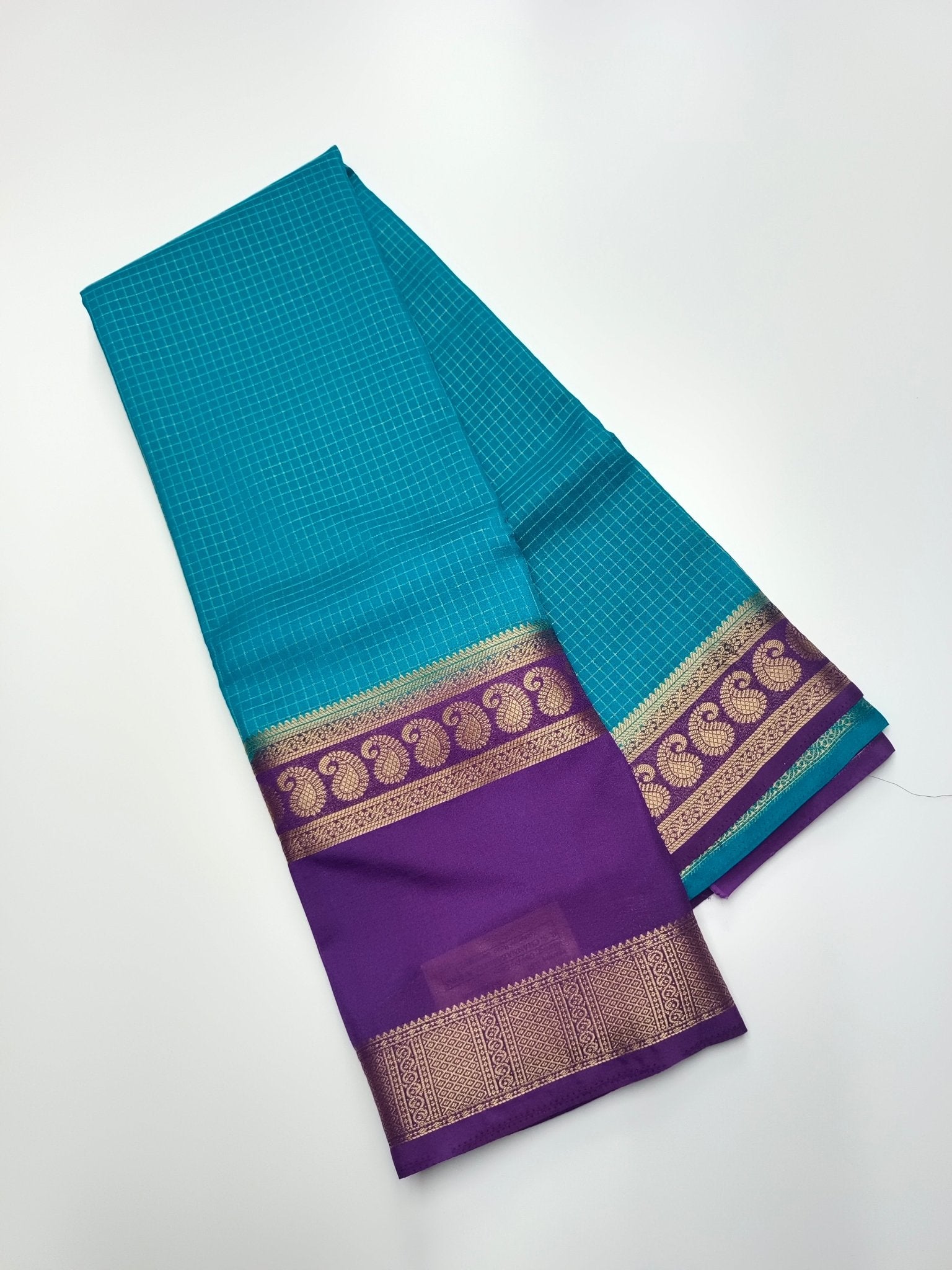 SEMI CREPE SILK SAREE - B S CHANNABASAPPA & SONS