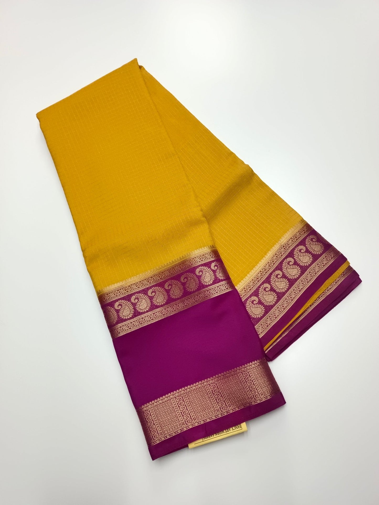SEMI CREPE SILK SAREE - B S CHANNABASAPPA & SONS