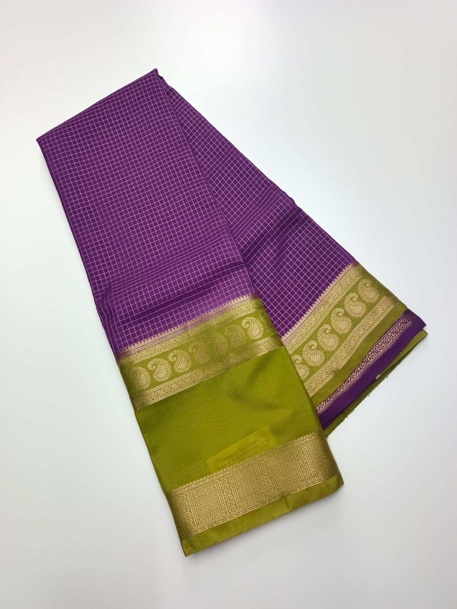SEMI CREPE SILK SAREE - B S CHANNABASAPPA & SONS