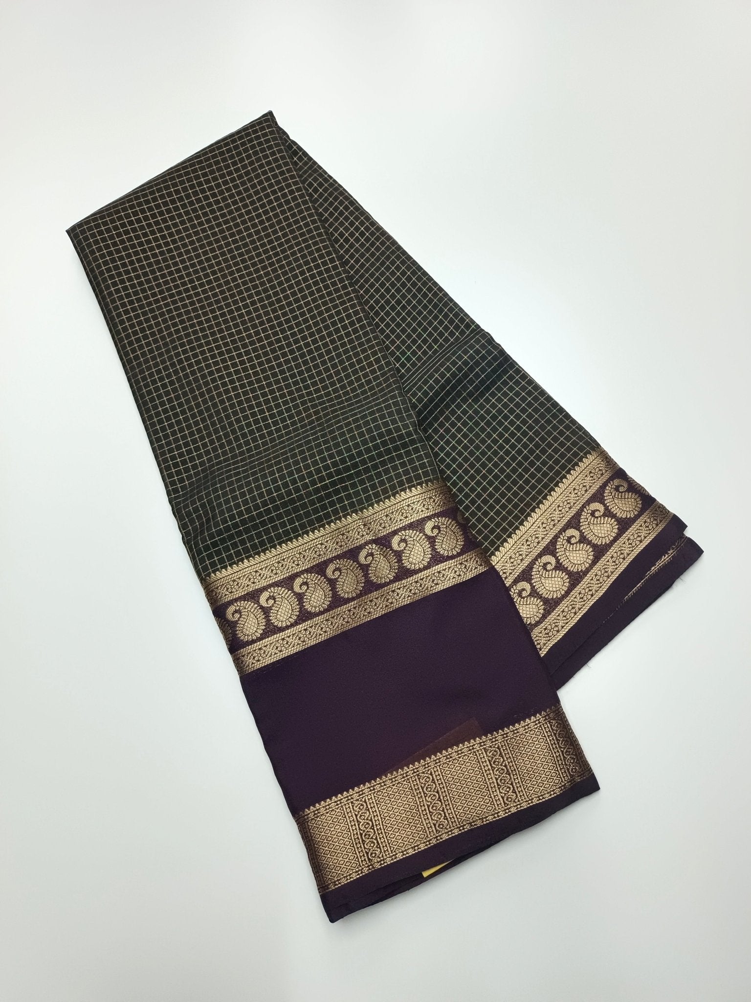 SEMI CREPE SILK SAREE - B S CHANNABASAPPA & SONS