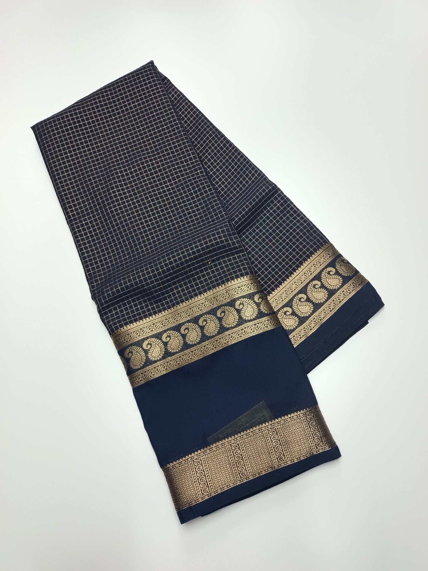 SEMI CREPE SILK SAREE - B S CHANNABASAPPA & SONS