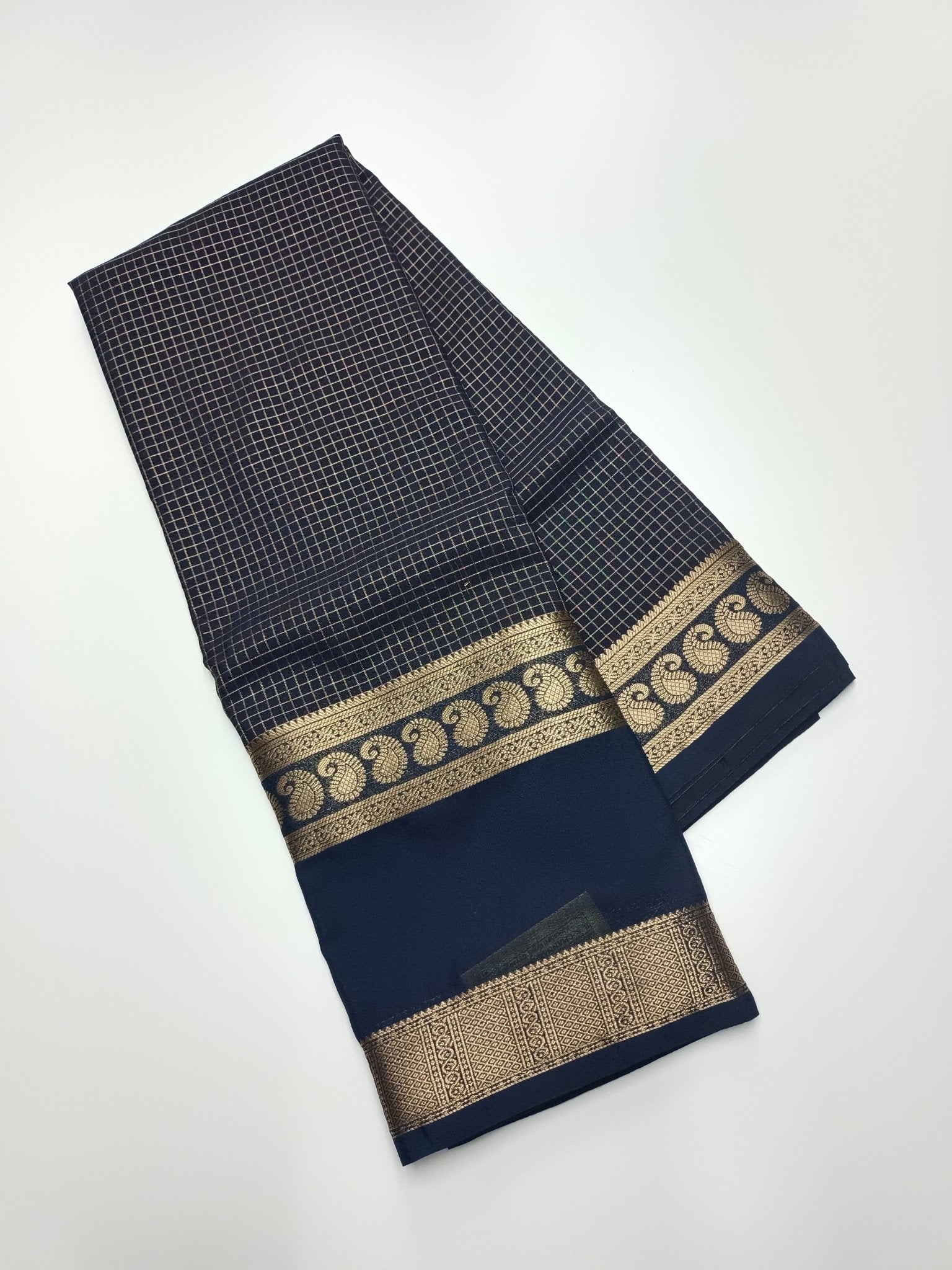 SEMI CREPE SILK SAREE - B S CHANNABASAPPA & SONS
