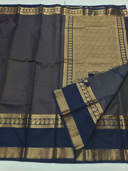 SEMI CREPE SILK SAREE - B S CHANNABASAPPA & SONS