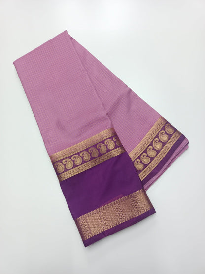 SEMI CREPE SILK SAREE - B S CHANNABASAPPA & SONS