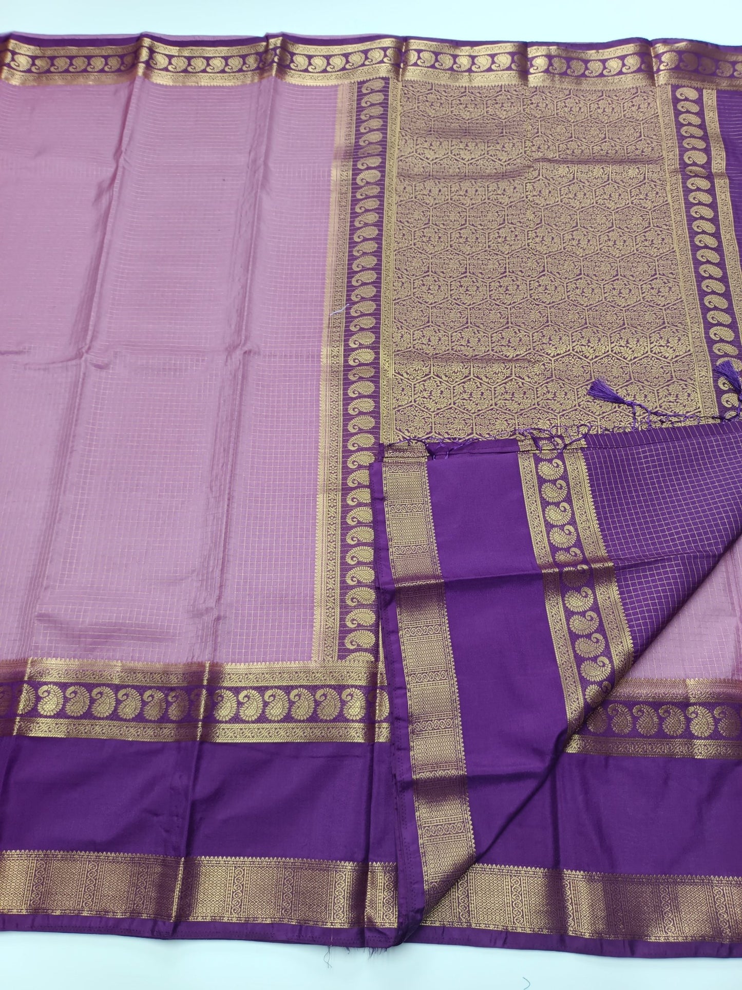 SEMI CREPE SILK SAREE - B S CHANNABASAPPA & SONS